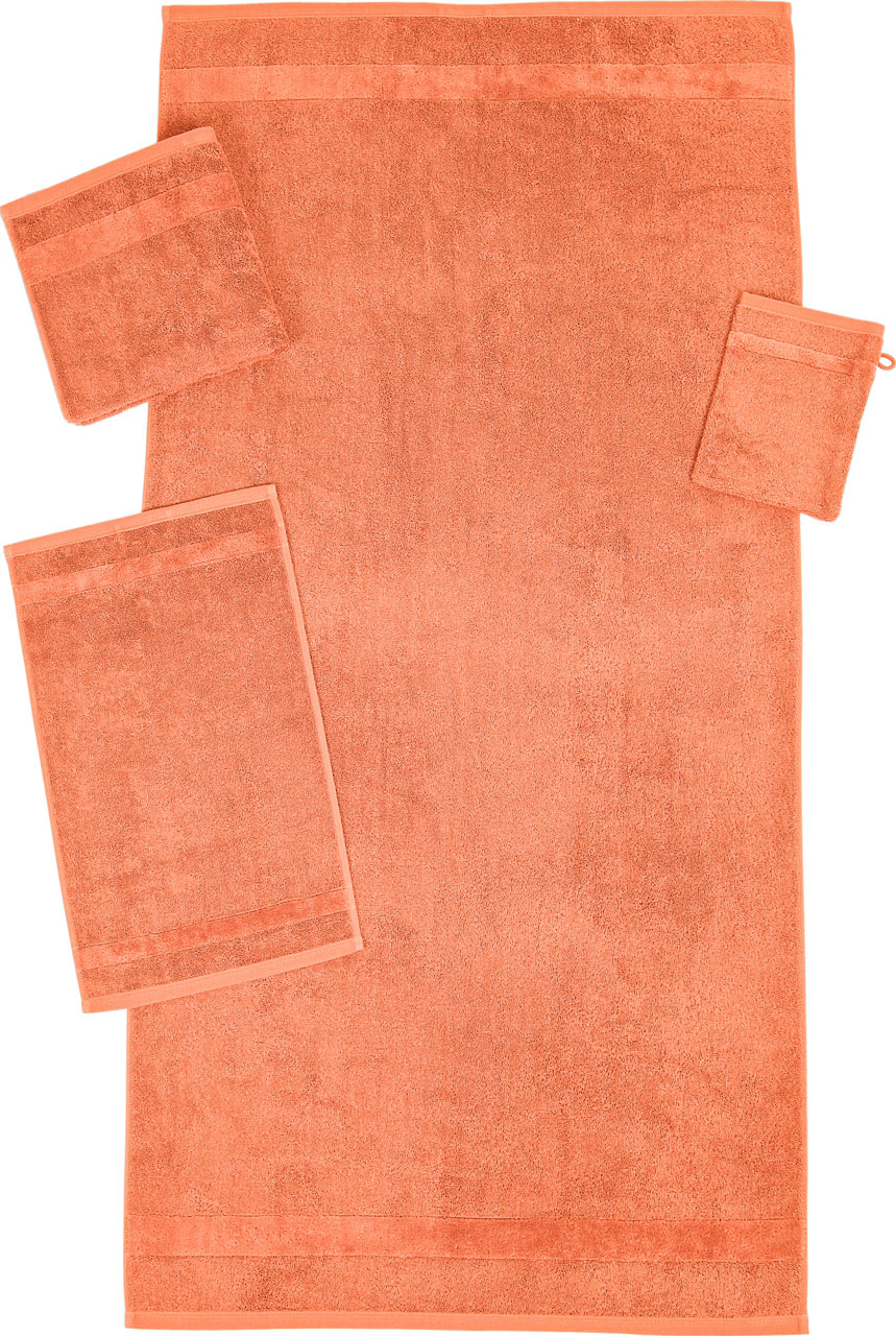 Ross Uni Walk-Frottier Handtücher Brilliant orange Handtuch 50x100 cm