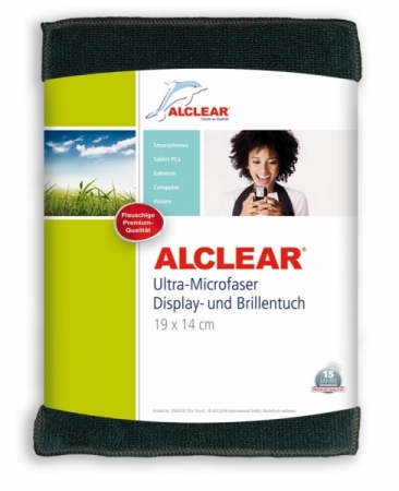 Ultra-Microfaser Brillen- und Displaytuch 19x14 cm