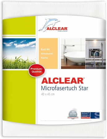 ALCLEAR Microfasertuch Star 40x45 - Artikel 950006