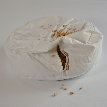 Innenkissen mit Dinkelfüllung für Yogakissen rund